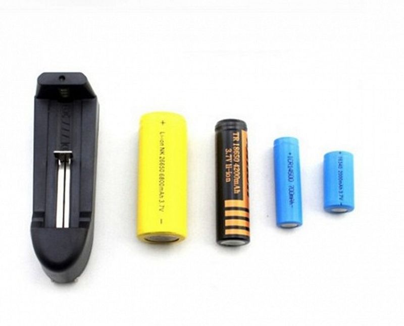 Batterilader for 18650 batteri